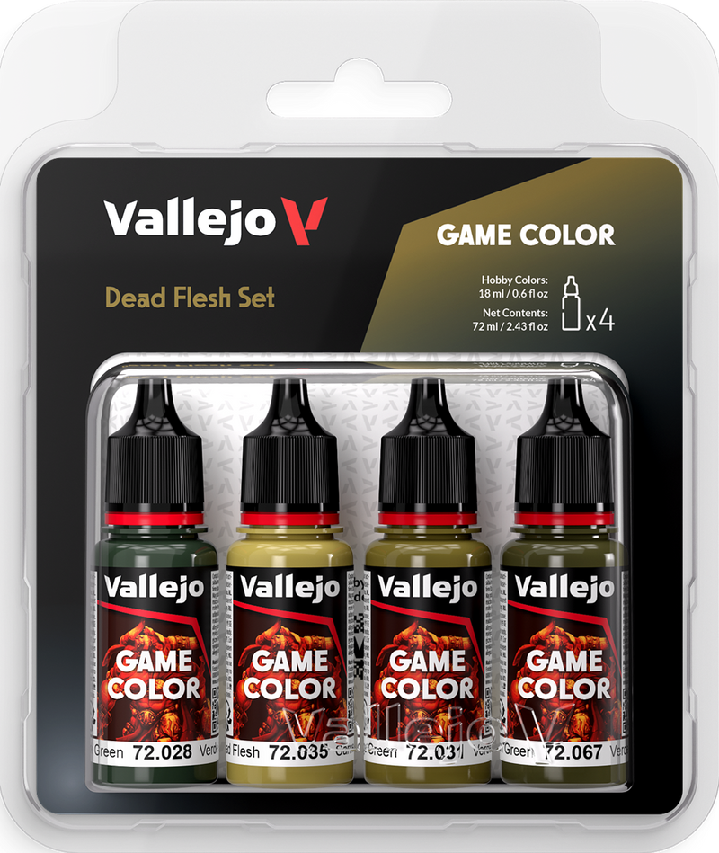 Vallejo Paint Set Game Color Dead Flesh