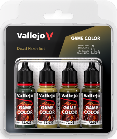 Vallejo Paint Set Game Color Dead Flesh