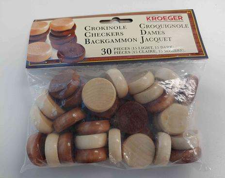 Crokinole Wooden Disks (30 count)