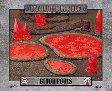 Battlefield in a Box Blood Pool x3
