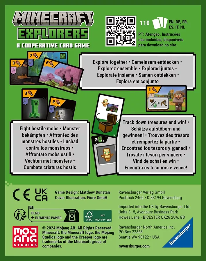 CG Minecraft Explorers Card Game