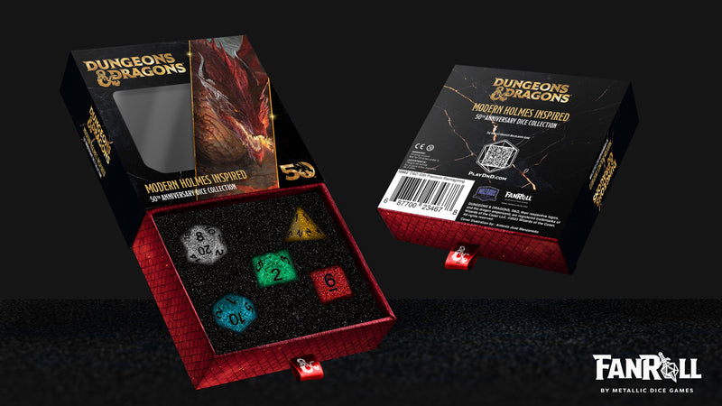 D&D 50th Anniversary Dice Commemorative Set