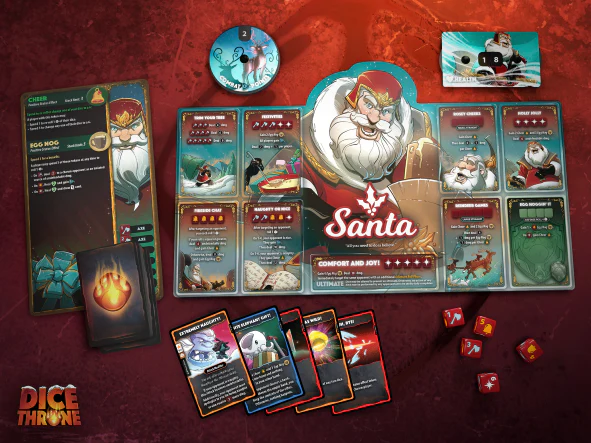 Bg Dice Throne: Santa vs. Krampus