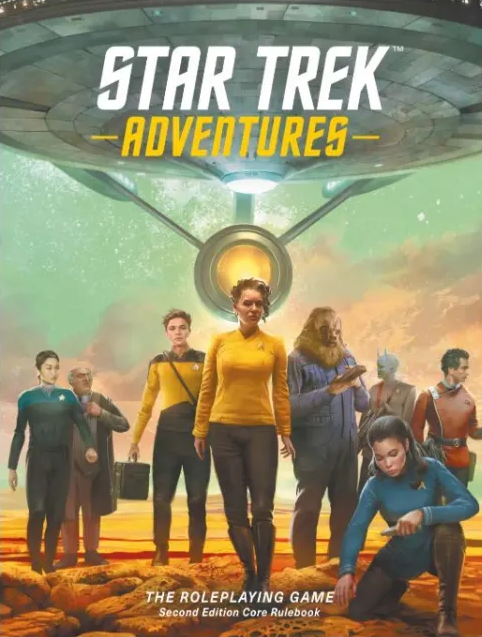 Rpg Star Trek Adventures 2nd Edition Core Rulebook