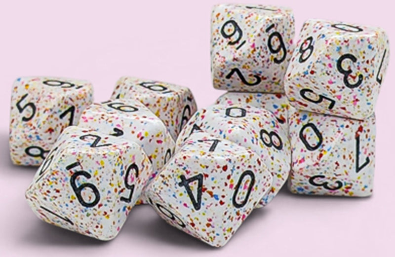 Chessex 10d10 Speckled Birthday