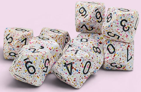 Chessex 10d10 Speckled Birthday