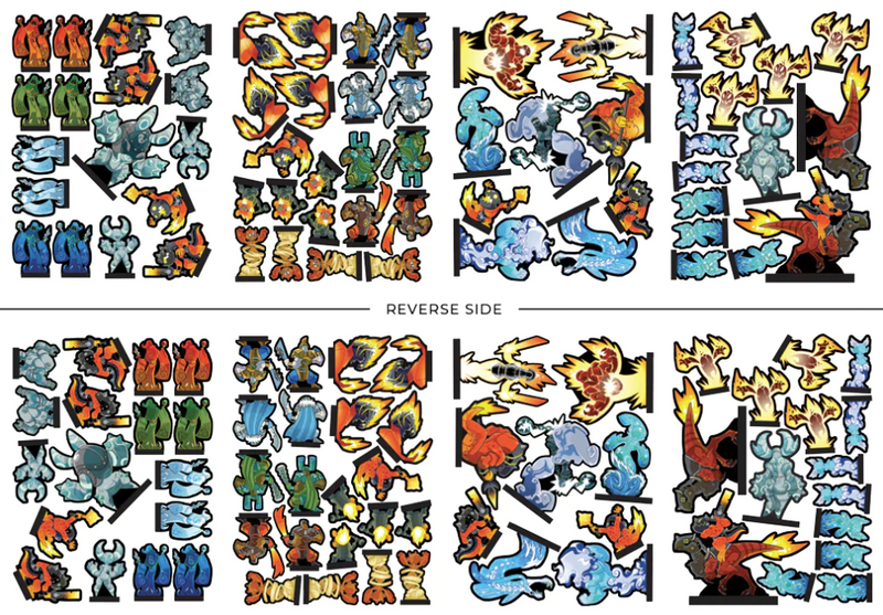 Geek Tank Games Minis: Elemental Enemies Set
