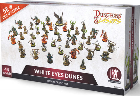 Dungeons & Lasers White Eyes Dunes (Desert Creatures)