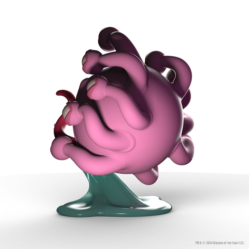 Kidrobot Resin D&D Beholder 7" Glow In The Dark