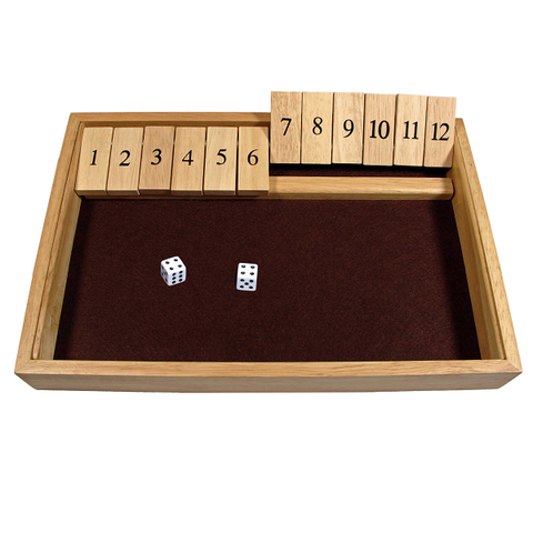 Shut The Box 13.5"x9.125"