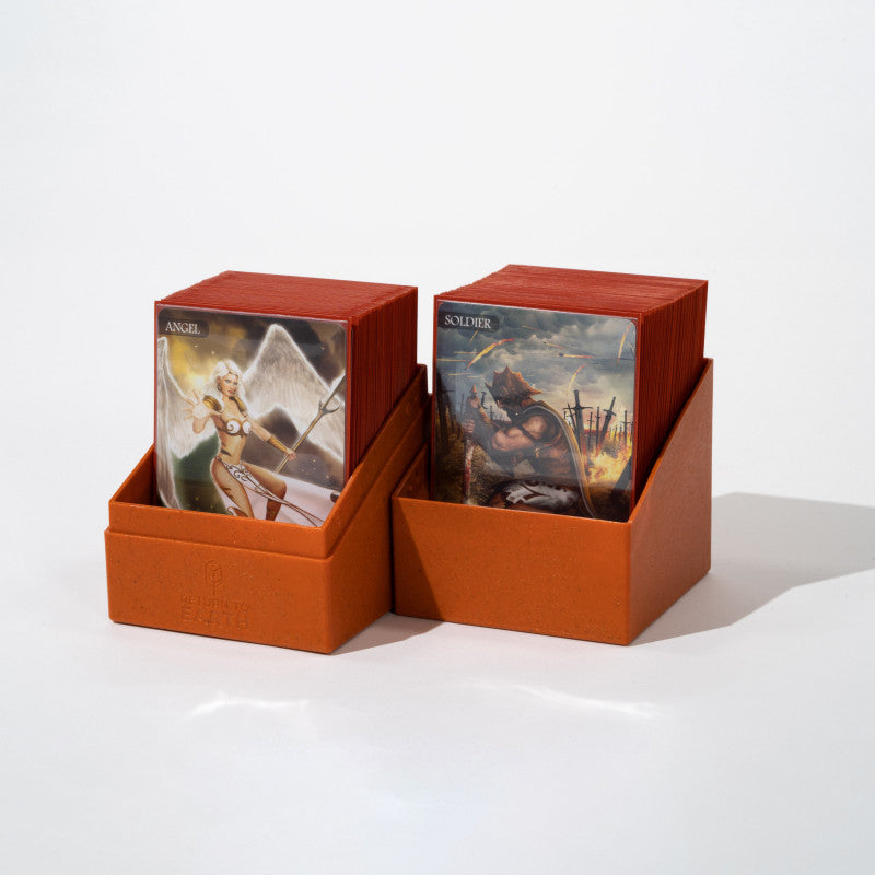 Ultimate Guard Deck Box Boulder Return To Earth 100+ Orange