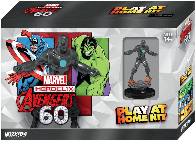 HeroClix Avengers 60th Anniversary Play at Home Kit Iron Man