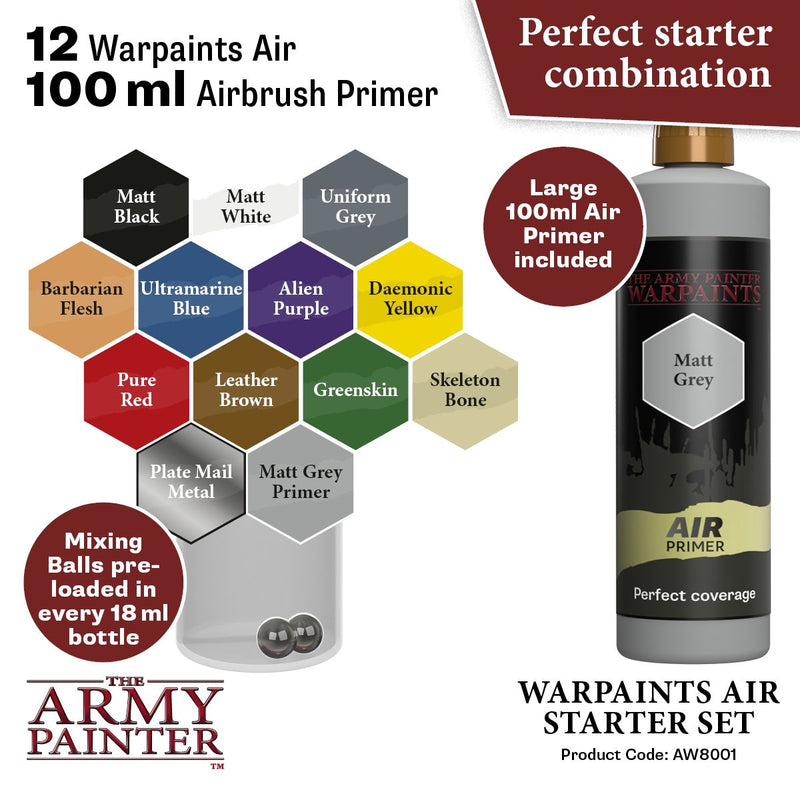 Army Painter Air Starter Set AW8001