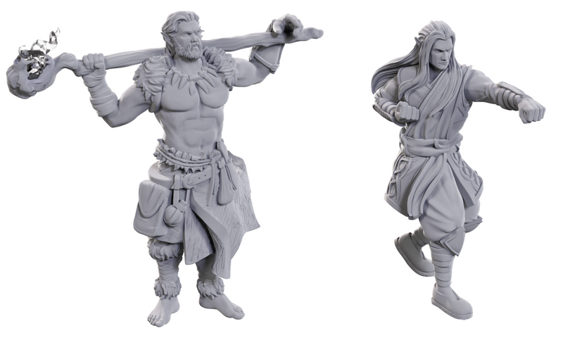 Wizkids Minis D&D 90695 Archdruid & Martial Arts Adept