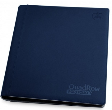 Ultimate Guard Quadrow Zipfolio Xenoskin 12-Pocket Dark Blue