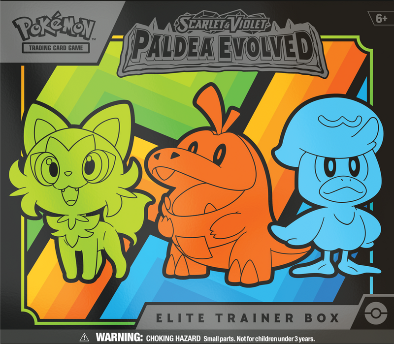 Pokémon SV2 Scarlet & Violet 2 Paldea Evolved Elite Trainer Box