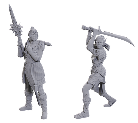 Wizkids Minis D&D Baldur's Gate 96365 Lae'zel & Shadowheart