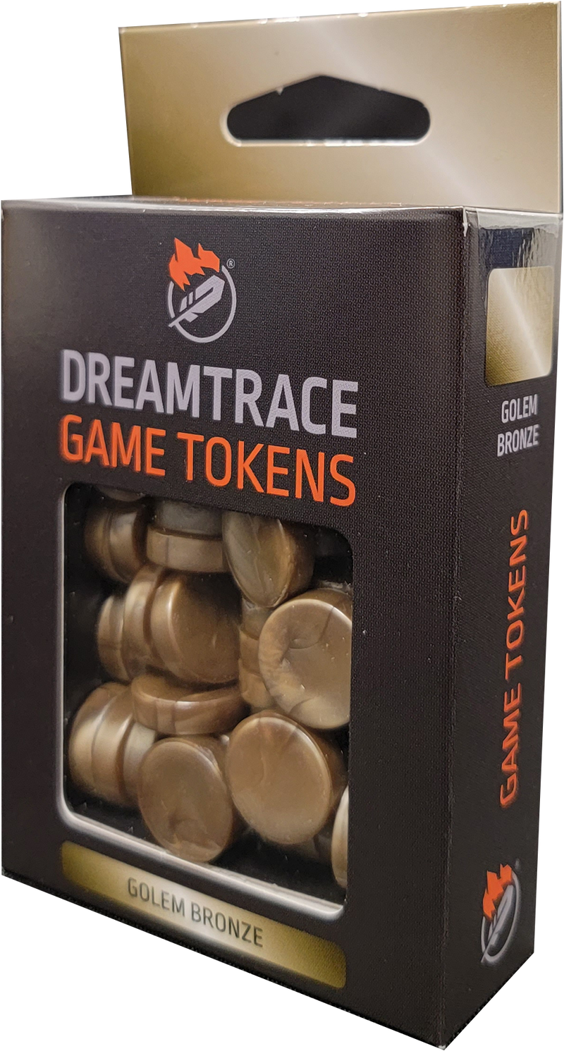 Dreamtrace Gaming Tokens: Golem Bronze