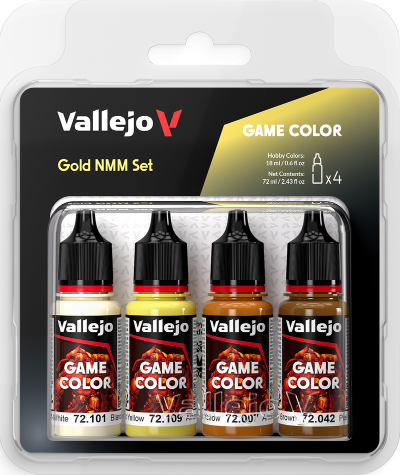 Vallejo Paint Set Game Color Gold Non Metalic Metal