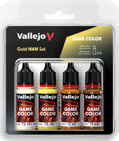 Vallejo Paint Set Game Color Gold Non Metalic Metal