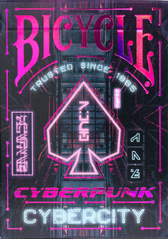Playing Cards Bicycle Cyberpunk Cybercity