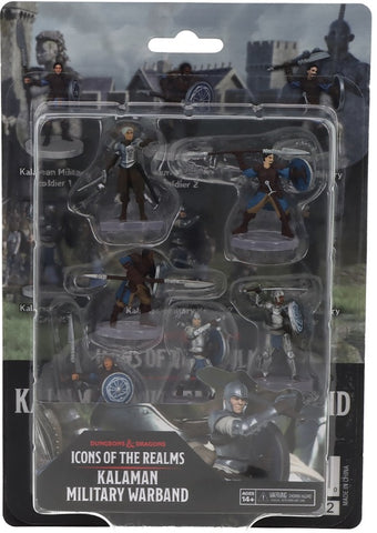 D&D Icons of the Realms Kalaman Military Warband