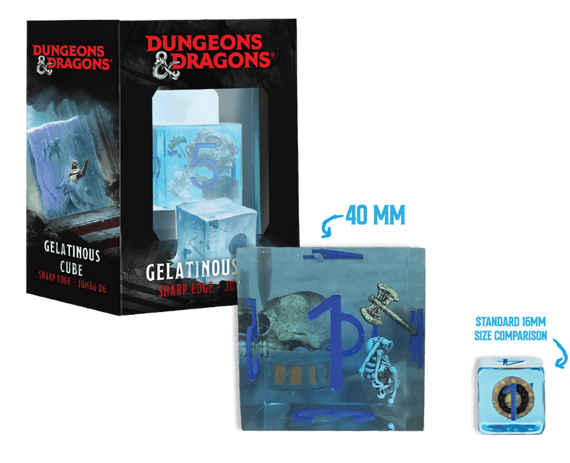 Jumbo Gelatinous Cube D6
