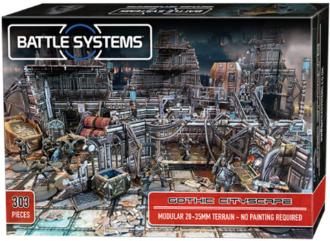Battle Systems Gothic Cityscape