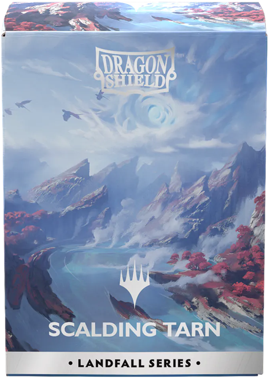 Dragon Shield Sleeves: Matte Dual Art Landfall Series - Scalding Tarn