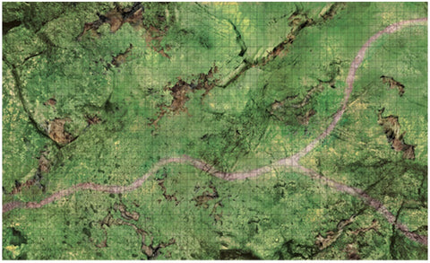 D&D Icons of the Realms Battle Mat: Bluffs