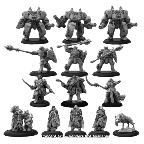 PIP Warmachine MKIV Khador Winter Corps Army Expansion