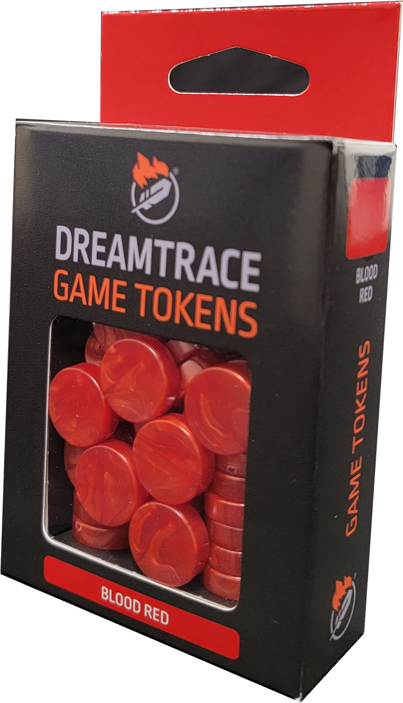 Dreamtrace Gaming Tokens: Blood Red