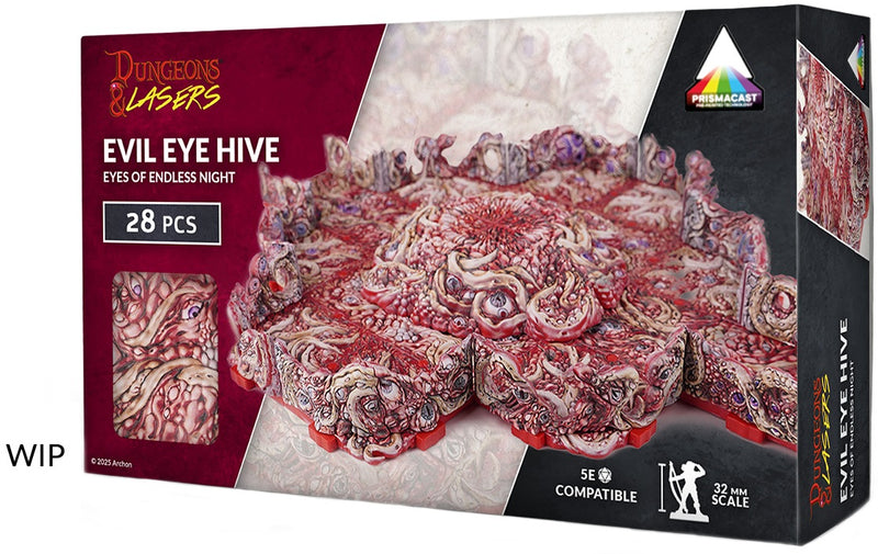 Dungeons & Lasers Evil Eye Hive Half-Height Walls
