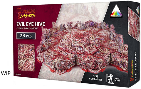 Dungeons & Lasers Evil Eye Hive Half-Height Walls