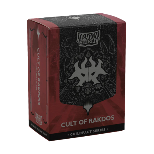 Dragon Shield Sleeves: Dual Matte MTG Guidpact - Cult Of Rakdos