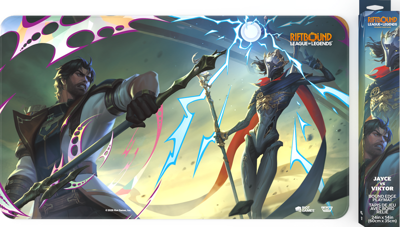 *Pre-Order* Riftbound TCG Vendetta Playmat Jace and Victor *Releases Friday, July 31st, 2026*