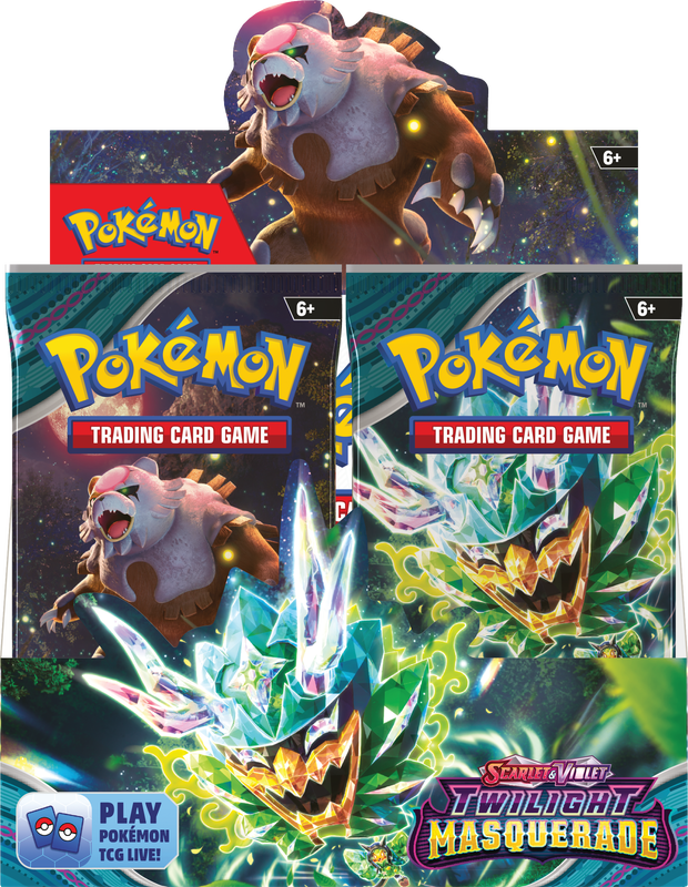 *Pre-Order* Pokémon SV6 Scarlet & Violet Twilight Masquerade Booster Box *Releases Friday, May 24th 2024*