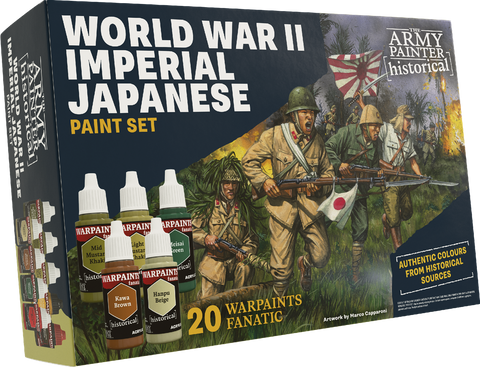 Army Painter Fanatic Historical: WWII Imperial Japanese Paint Set