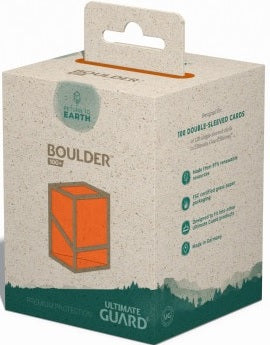 Ultimate Guard Deck Box Boulder Return To Earth 100+ Orange