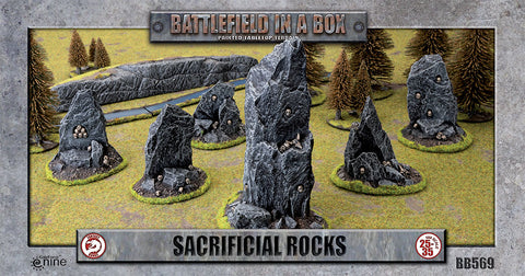 Battlefield in a Box Sacrificial Rocks