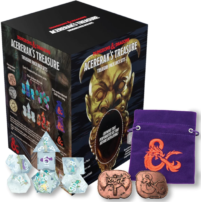 Dungeons and Dragons Acererak's Treasure Packs