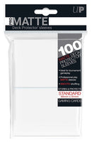 Ultra PRO Sleeves: Deck Protector Pro-Matte White (100)