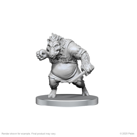 Wizkids Minis Pathfinder 97583 Werewolf & Wereboar