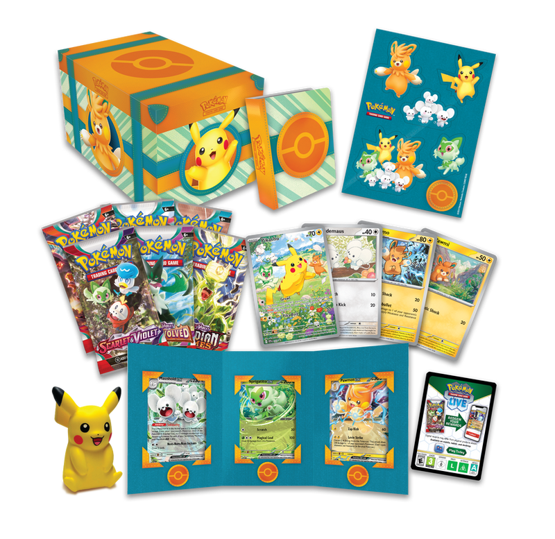 Pokmon Paldea Adventure Chest Pokmon Paldea Adventure Chest