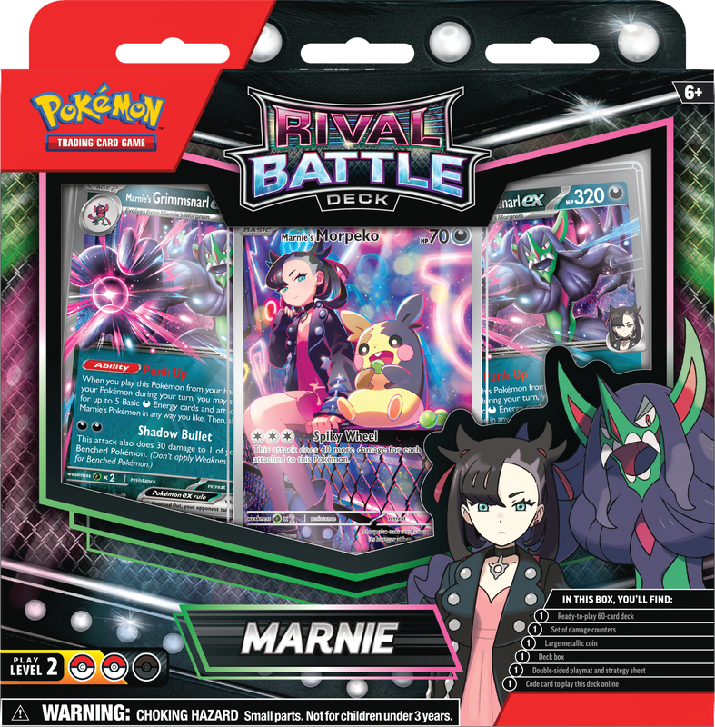 Pokemon Rival Battle Decks: Marnie / Steven