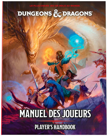 Dungeons and Dragons 5th Edition 2024 Player's Handbook (French)