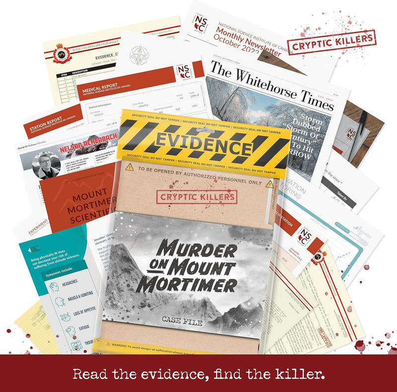 PG Cryptic Killers: Murder On Mount Mortimer