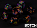 Botch Dice 7-Die RPG Set - Infernal Might