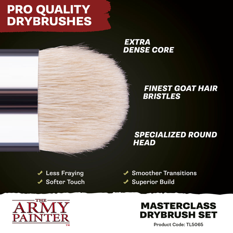 Army Painter Masterclass Drybrush Set TL5065