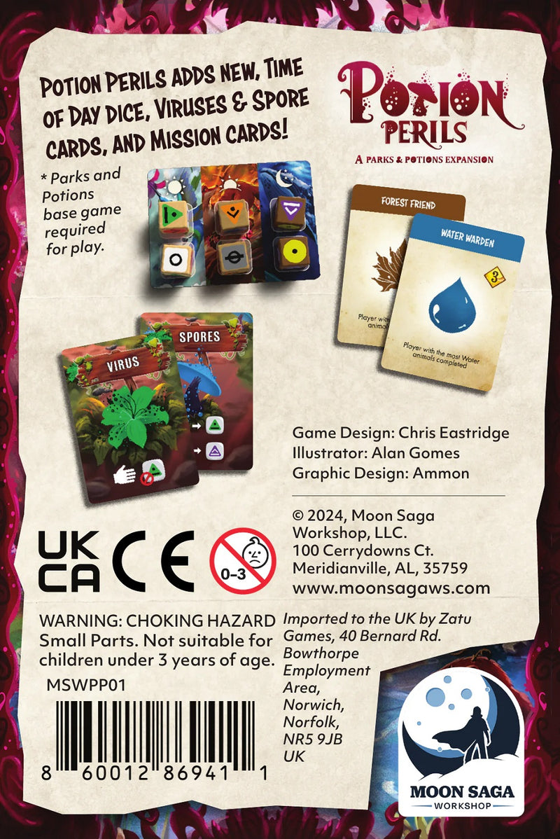 BG Parks & Potions: Potion Perils Expansion